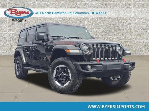 Black Clearcoat 2019 Jeep Wrangler Unlimited Rubicon
