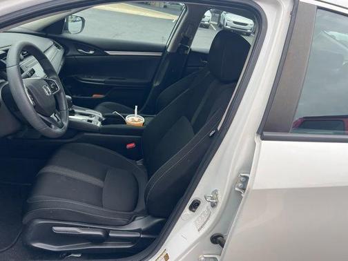 Platinum White Pearl 2020 Honda Civic LX
