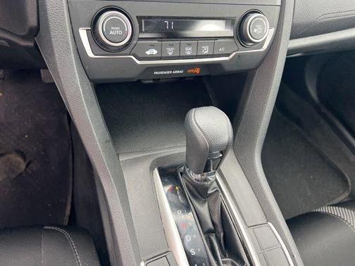 Platinum White Pearl 2020 Honda Civic LX