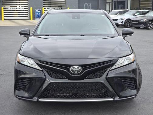 Midnight Black Metallic 2018 Toyota Camry XSE