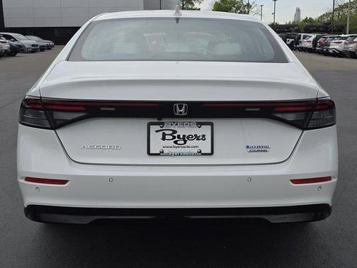 Platinum White Pearl 2024 Honda Accord Hybrid Touring