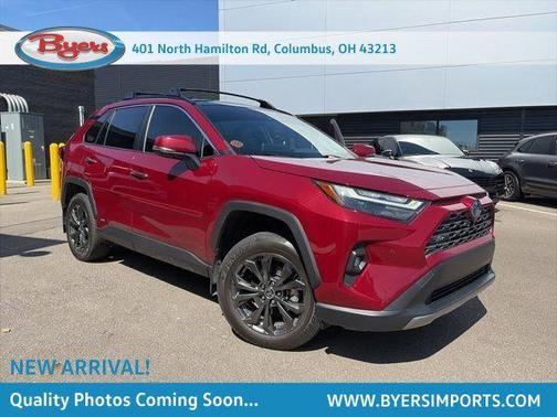 Ruby Flare Pearl 2024 Toyota RAV4 Hybrid Limited
