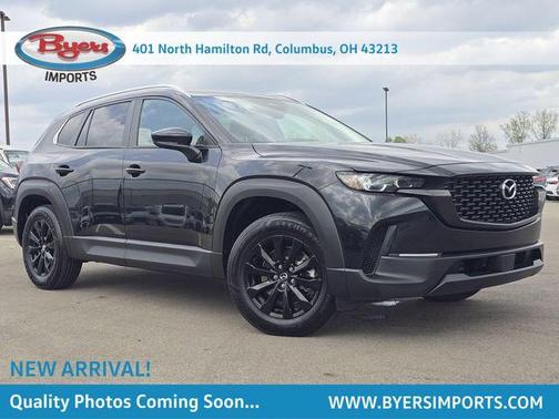 Jet Black Mica 2025 Mazda CX-50 2.5 S Preferred Package