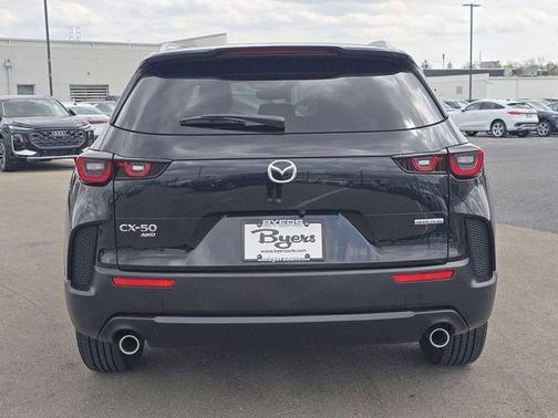 Jet Black Mica 2025 Mazda CX-50 2.5 S Preferred Package