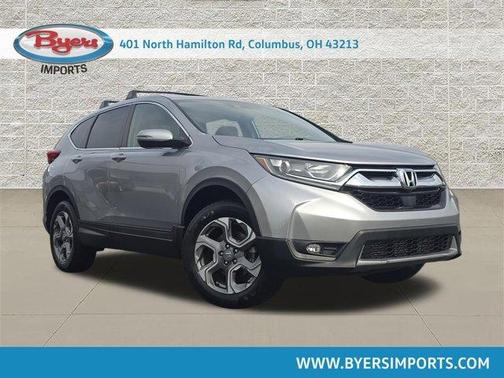 Lunar Silver Metallic 2019 Honda CR-V EX-L