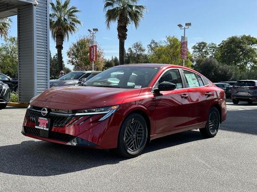 Scarlet Ember 2026 Nissan Sentra SV
