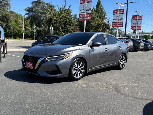 Gun Metallic 2020 Nissan Sentra SV