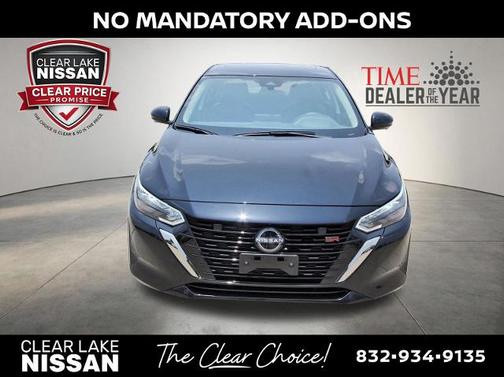 Super Black 2025 Nissan Sentra SR