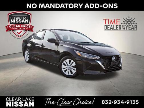 Black 2025 Nissan Sentra S