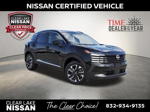 Super Black 2025 Nissan Kicks SR