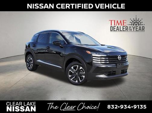 Super Black 2025 Nissan Kicks SR