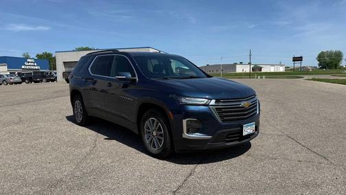Northsky Blue Metallic 2023 Chevrolet Traverse LT Cloth