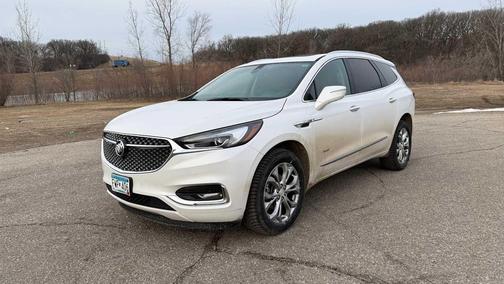 White Frost Tricoat 2021 Buick Enclave Avenir