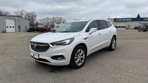 White Frost Tricoat 2021 Buick Enclave Avenir