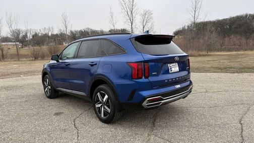Sapphire Blue 2021 Kia Sorento EX