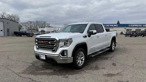 White Frost Tricoat 2020 GMC Sierra 1500 SLT