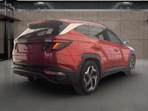 Red 2022 Hyundai TUCSON Limited Sport Utility 4D