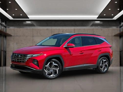 Calypso Red 2022 Hyundai TUCSON Limited
