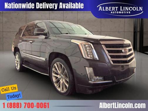 Gray 2017 Cadillac Escalade Luxury