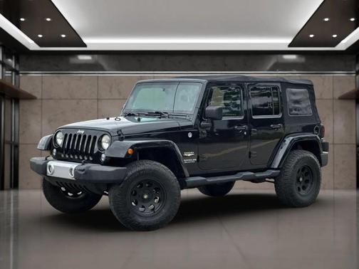 Black Clearcoat 2014 Jeep Wrangler Unlimited Sahara