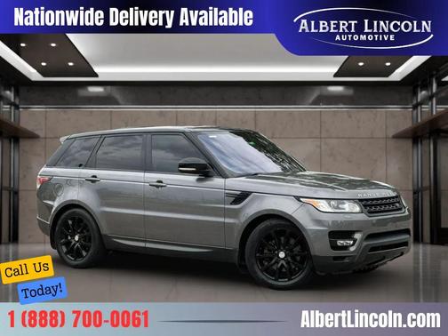 Gray 2016 Land Rover Range Rover Sport Supercharged HSE