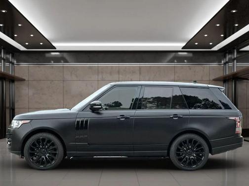 Black 2016 Land Rover Range Rover 5.0L Supercharged Autobiography