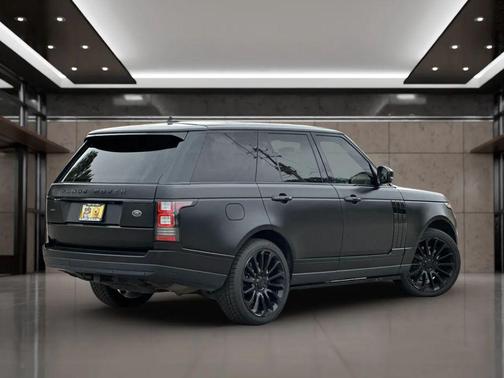 Black 2016 Land Rover Range Rover 5.0L Supercharged Autobiography