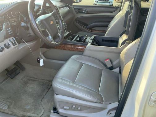 White 2015 Chevrolet Tahoe LTZ