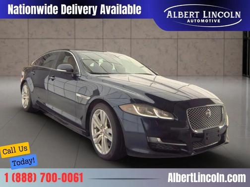 Blue 2016 Jaguar XJ XJL Portfolio