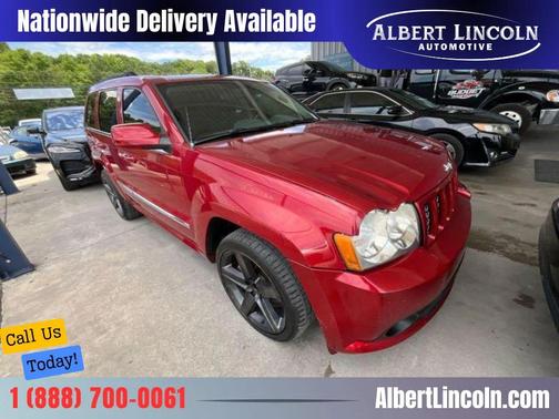 Red 2006 Jeep Grand Cherokee SRT8