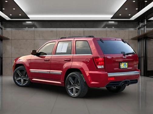 Red 2006 Jeep Grand Cherokee SRT8