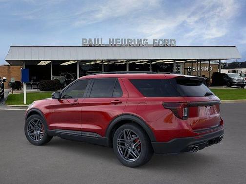 Rapid Red Metallic Tinted Clearcoat 2026 Ford Explorer ST