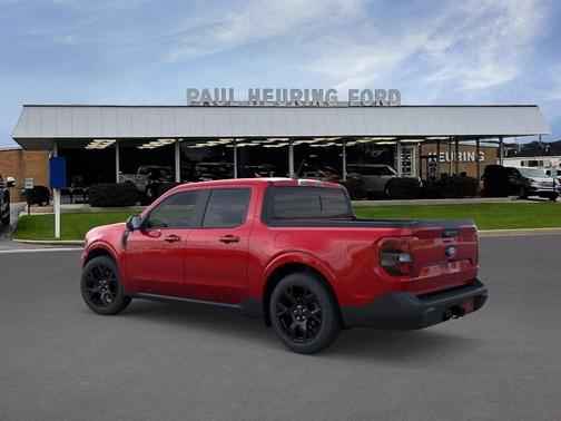 Ruby Red Metallic Tinted Clearcoat 2026 Ford Maverick Lariat