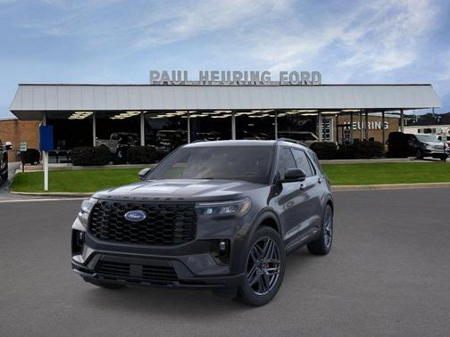 Agate Black Metallic 2026 Ford Explorer ST-Line