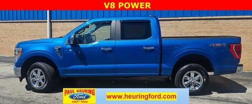 Blue Metallic 2021 Ford F-150 XLT