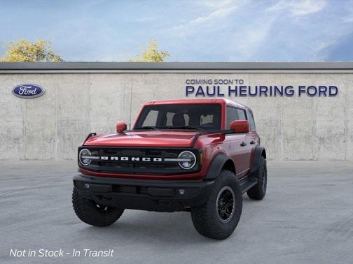 Ruby Red Metallic Tinted Clearcoat 2026 Ford Bronco Outer Banks