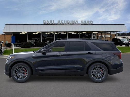 Agate Black Metallic 2026 Ford Explorer ST-Line