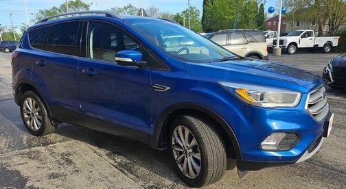 Lightning Blue Metallic 2018 Ford Escape Titanium