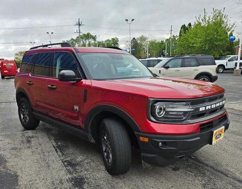 Red Metallic 2021 Ford Bronco Sport Big Bend