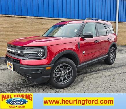 Red Metallic 2021 Ford Bronco Sport Big Bend