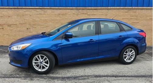 Lightning Blue Metallic 2018 Ford Focus SE