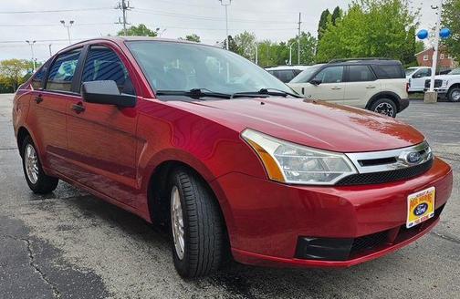 Sangria Red Metallic 2011 Ford Focus SE