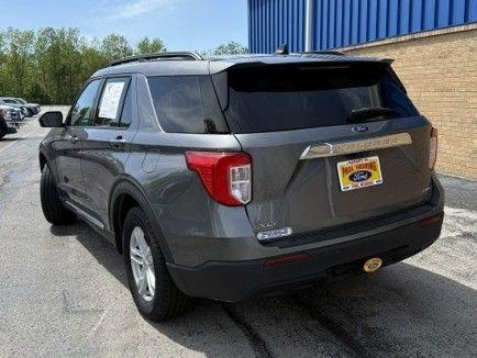 Gray Metallic 2021 Ford Explorer XLT