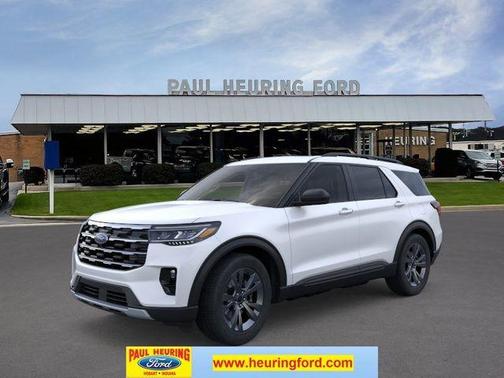 Star White 2026 Ford Explorer Active