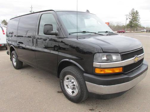 Black 2018 Chevrolet Express 2500 Work Van