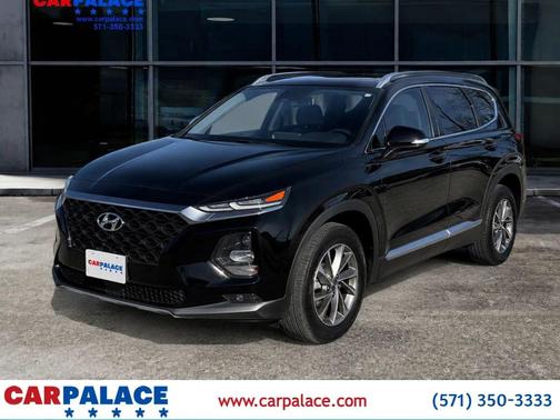 Twilight Black 2019 Hyundai SANTA FE SEL 2.4