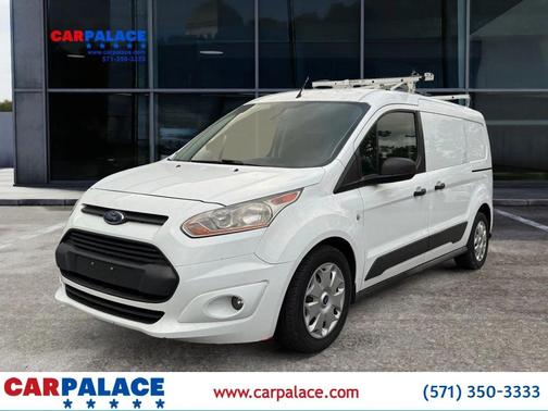Frozen White 2018 Ford Transit Connect XLT