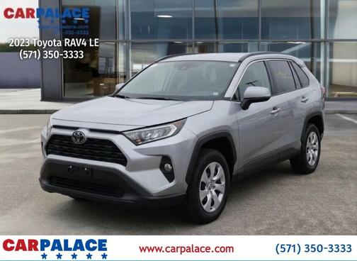 Silver Sky Metallic 2023 Toyota RAV4 LE