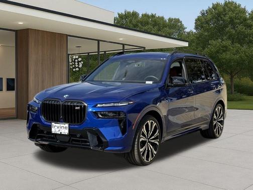 Blue 2025 BMW X7 M60i