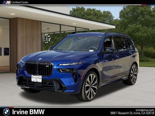 Blue 2025 BMW X7 M60i